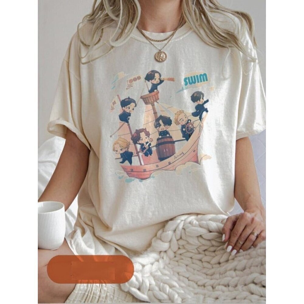 BTS Arirang World Tour Swim Track T-Shirt, Bangtan 2026 T Shirt .